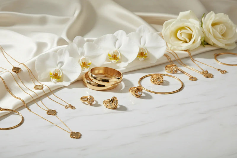 The Luxe Layered Gold Collection