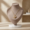 Aurelia Zircon Heart Necklace