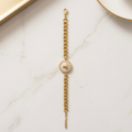 Aureline Enamel Medallion Bracelet