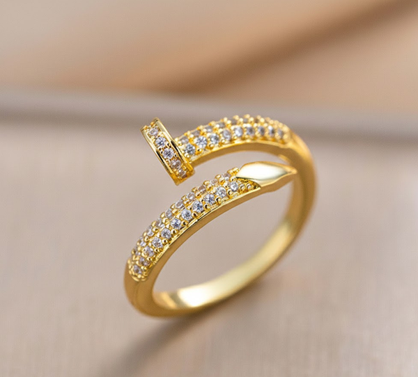 Aurex Pavé Nail Ring