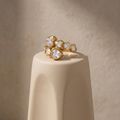 Aurielle Crystal Cluster Ring