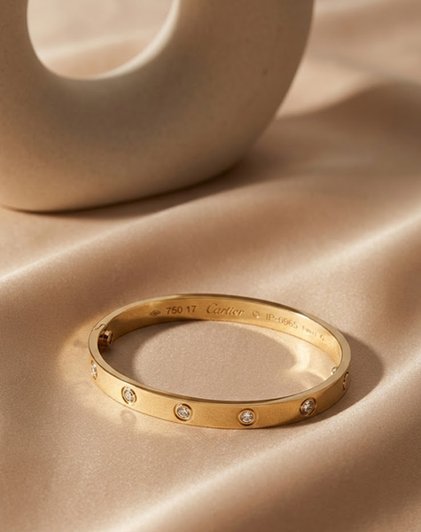 Aurline Bezel Set Bracelet