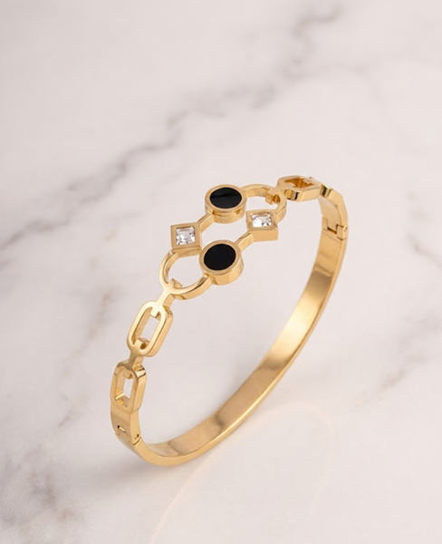 Aurline Geo Emblem Bracelet