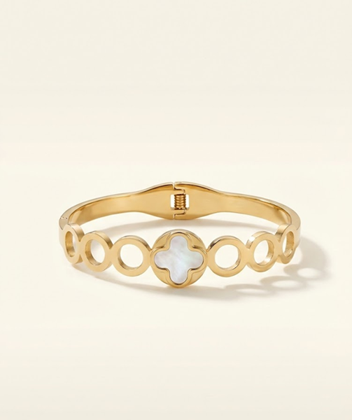 Aurline Halo Enamel Bangle