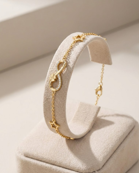 Aurline Infinity Charm Bracelet