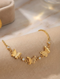 Aurline Papillon Chain Bracelet