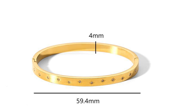 Bracelet - Astrid Gold Bangle