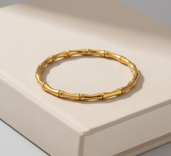 Bracelet - Bambelle Gold Bangle