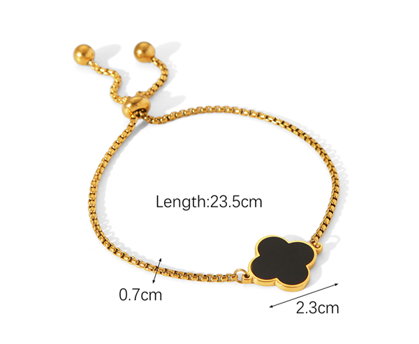 Bracelet - Clover Luxe Adjustable