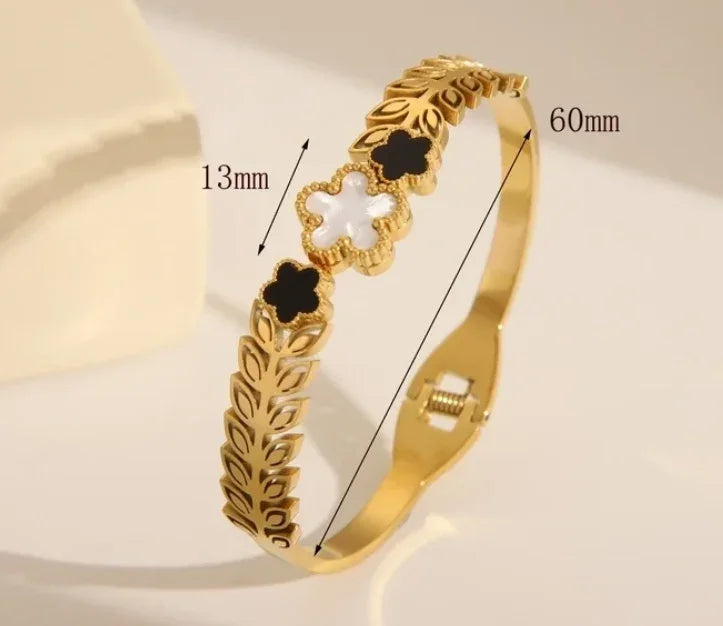 Bracelet - Fleur Clover Royale Bangle