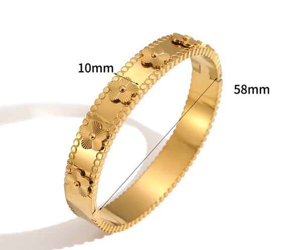 Bracelet - Golden Bloom Panel