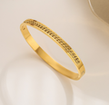 Bracelet - Linked Edge Gold