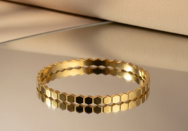 Bracelet - Moderne Hex Bangle