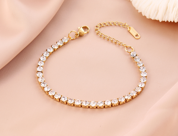 Bracelet - Noélie Crystal Line