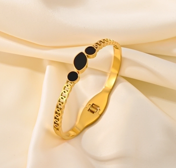 Bracelet - Noir Trio Bangle