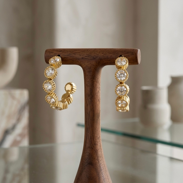 Celeste Halo Hoops