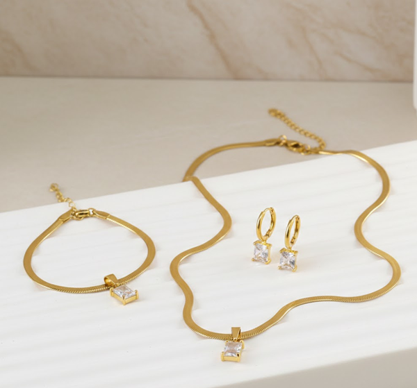 Calista Prism Three-Piece Jeweler Set