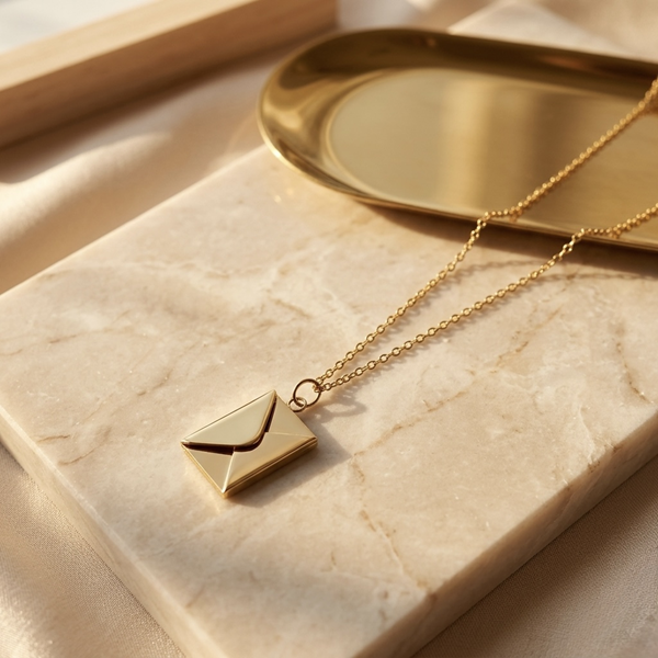 Amora Secret Message Necklace