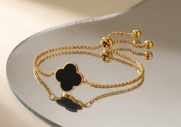Bracelet - Clover Luxe Adjustable