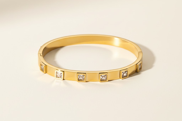 Bracelet - Eterna Square Gold