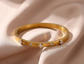 Bracelet - Lucky Clover Bangle