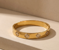 Bracelet - Petal Accent Gold