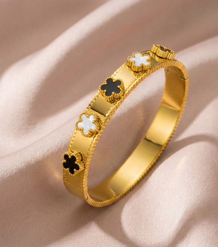 Bracelet – Harmony Clover Gold