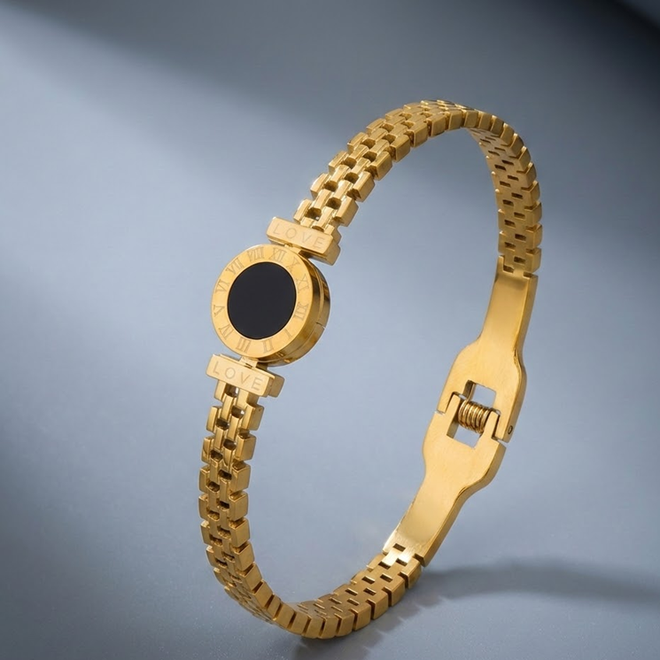 Bracelet – Icon Disc Gold
