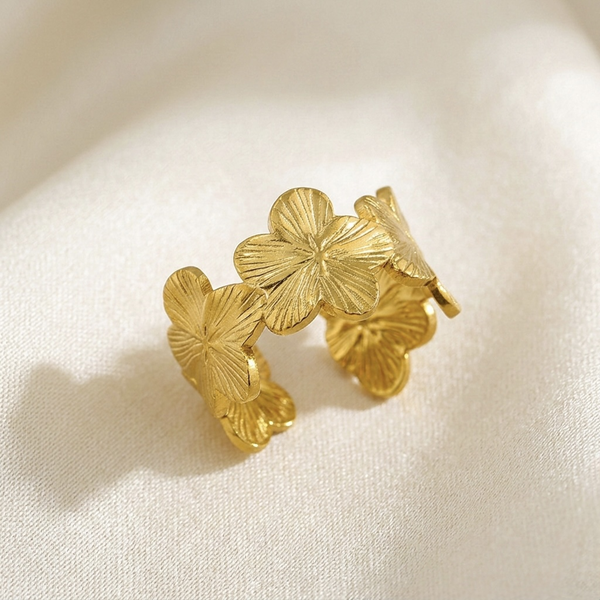 Flora Gold Bloom Ring