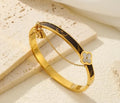 Bracelet - Aurelia Clover Chain Bangle