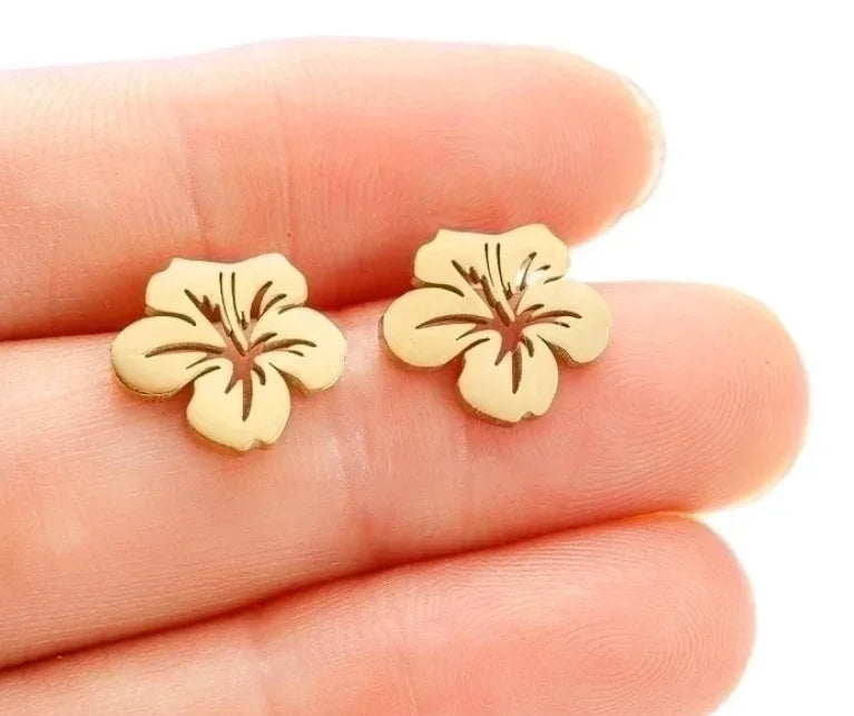 Earring - Golden Blossom Studs