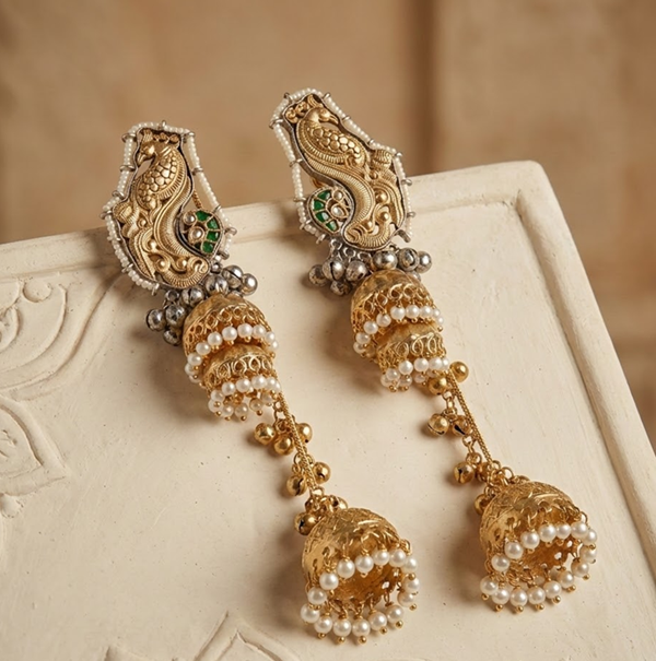 Mayura Heirloom Jhumka