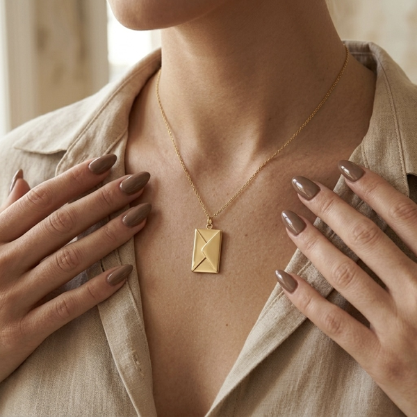 Amora Secret Message Necklace