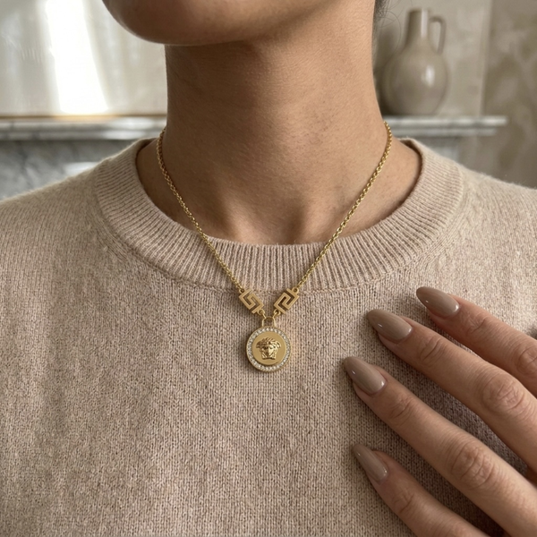 Aurelios Medallion Necklace