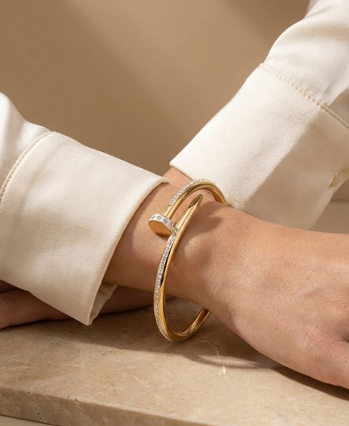 Aurline Pavé Wrap Bracelet