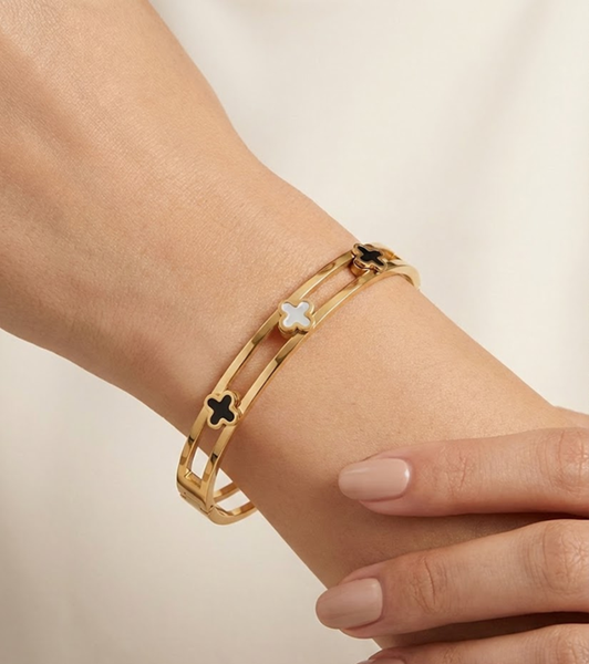 Aurline Trio Emblem Bracelet