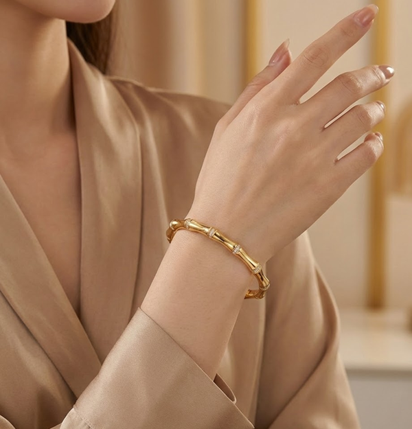 Bambina Gleam Gold Bracelet