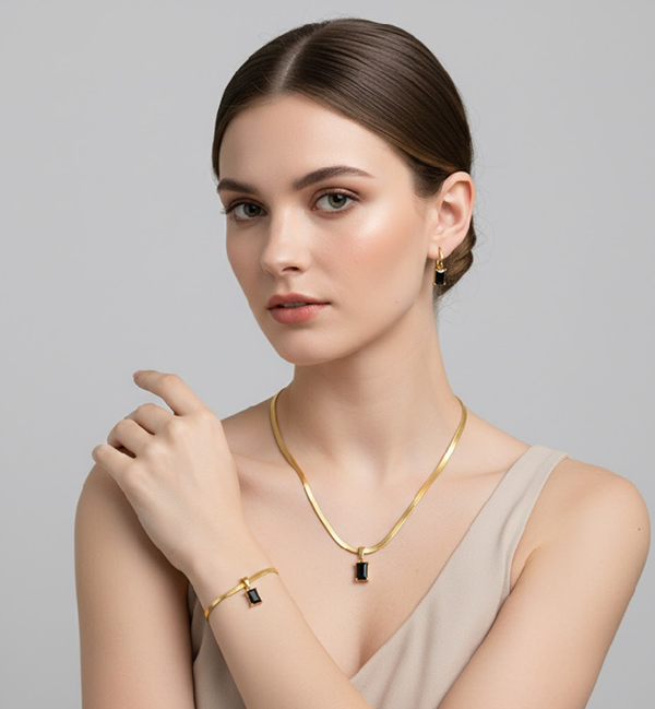 Calista Prism Three-Piece Jeweler Set