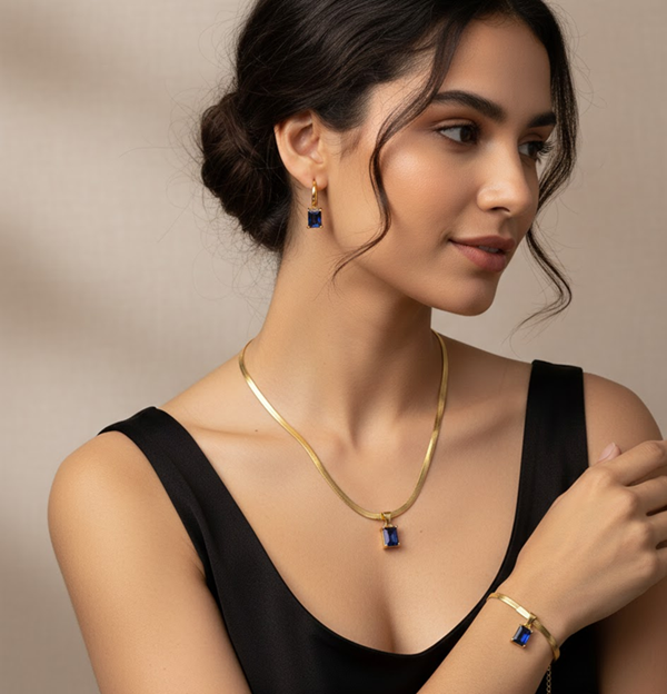 Calista Prism Three-Piece Jeweler Set