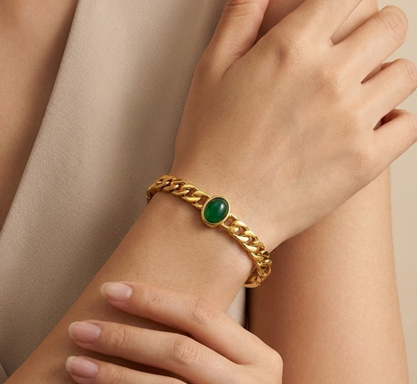 Bracelet - Verde Chain Gold