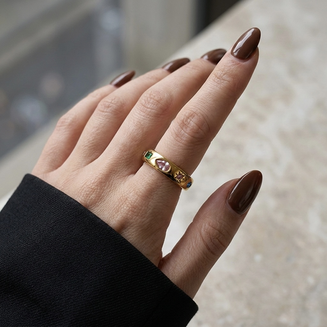 Celestia Prism Band Ring