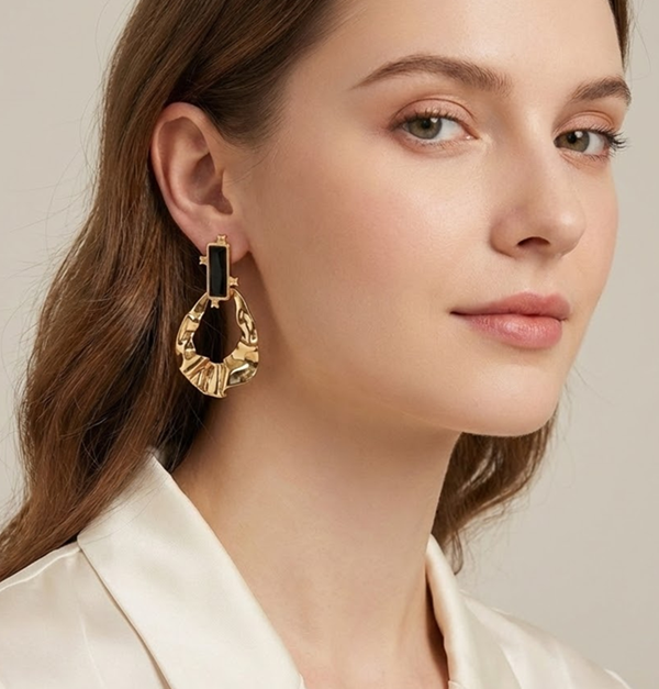 Earring - Eclipse Gold