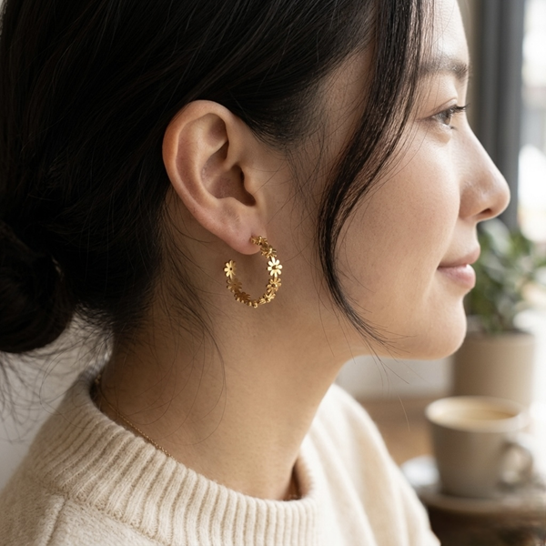 Florea Bloom Hoops