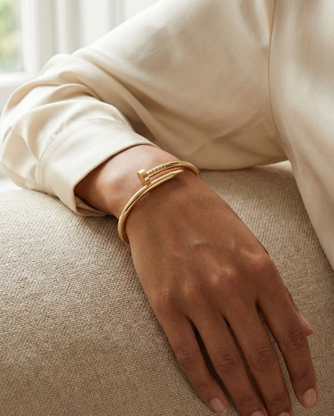 Forme Arc Gold Bracelet