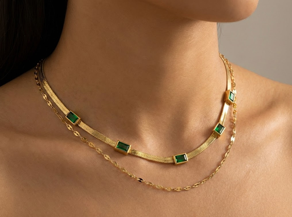 Isolde Layered Necklace Set