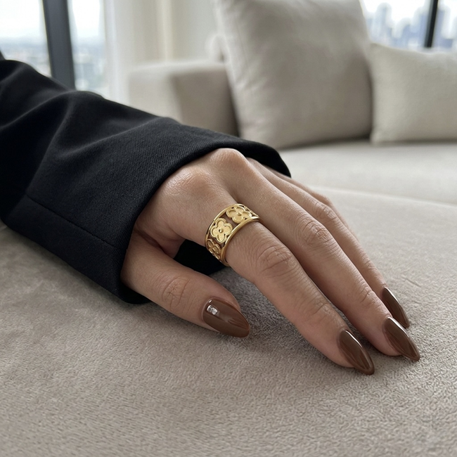 Liora Bloom Cutwork Ring