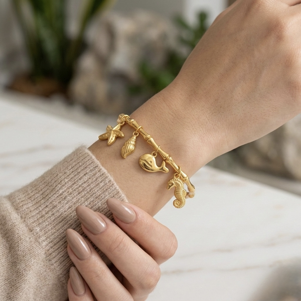 Mariselle Ocean Charm Bracelet