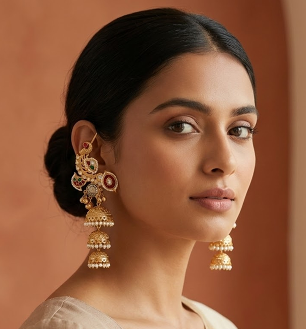 Mayura Rani Jhumkas