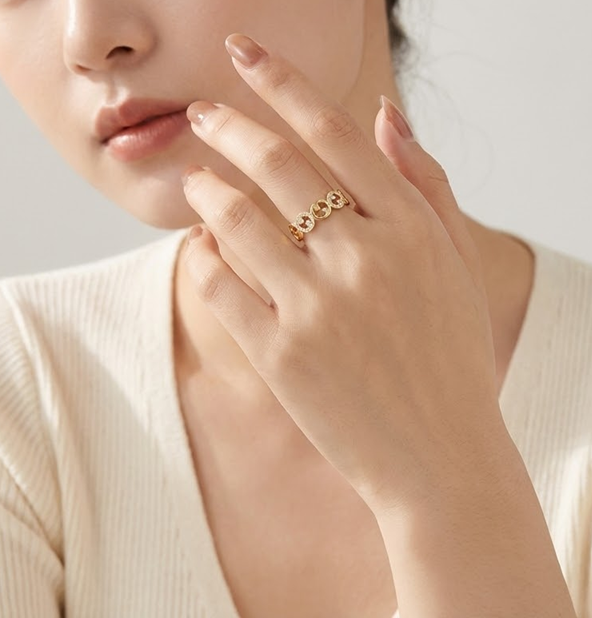 Ring  - Celeste Link Ring