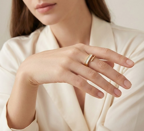 Ring - Linear Stone Ring